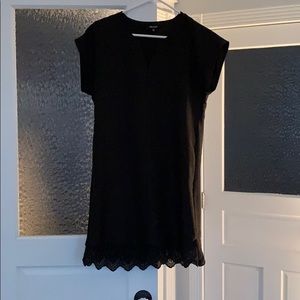 Black Madewell Short Sleeved Dress